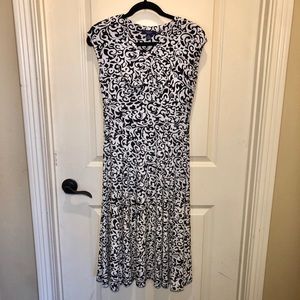 Black and white dress size small